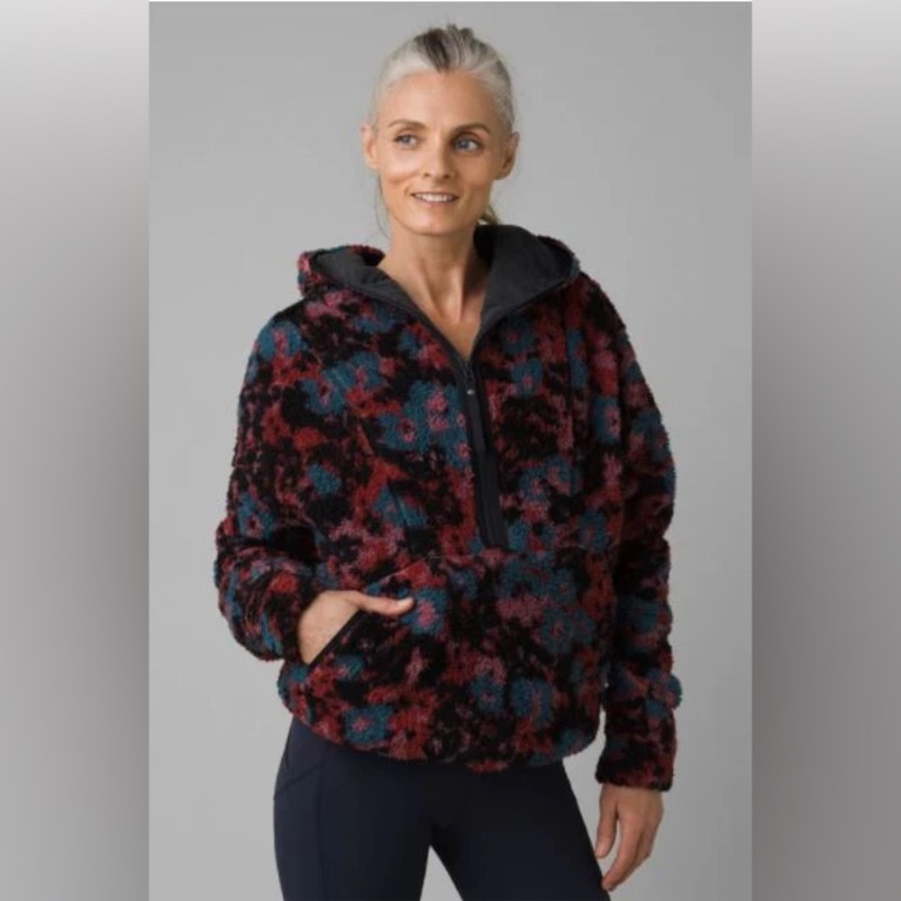 Prana Half Zip Fleece Pullover